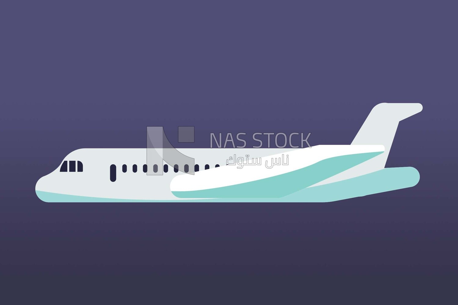 Plane, icons and templates, vector illustrator