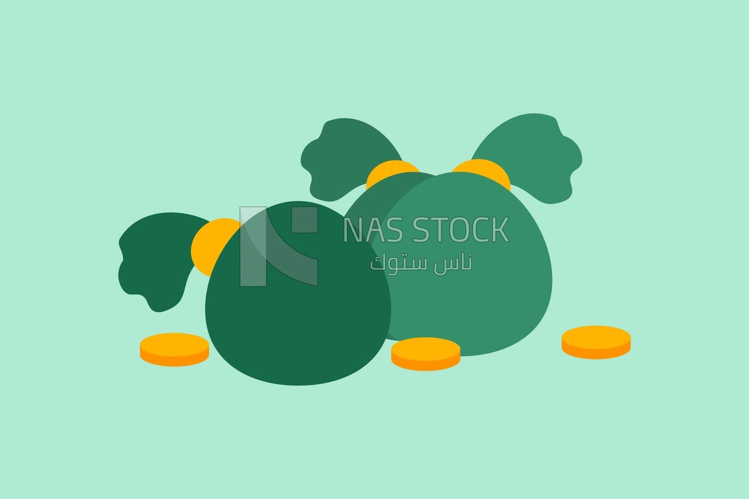 Bag of money icon, icons and templates, vector illustrator