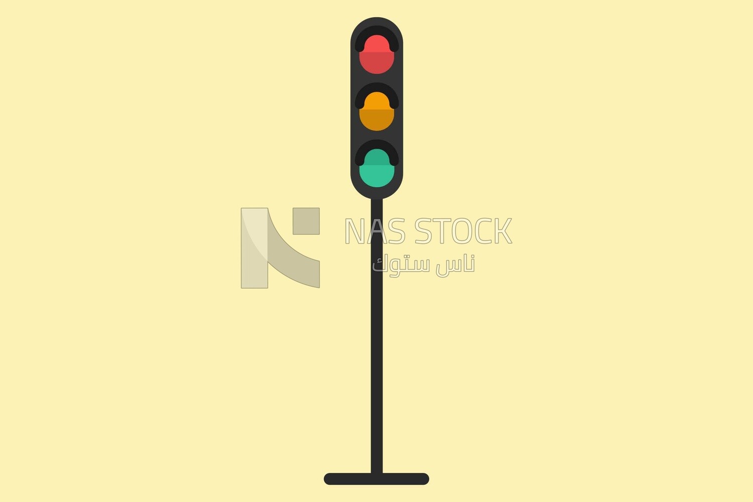 Traffic light icon, icons and templates, vector illustrator