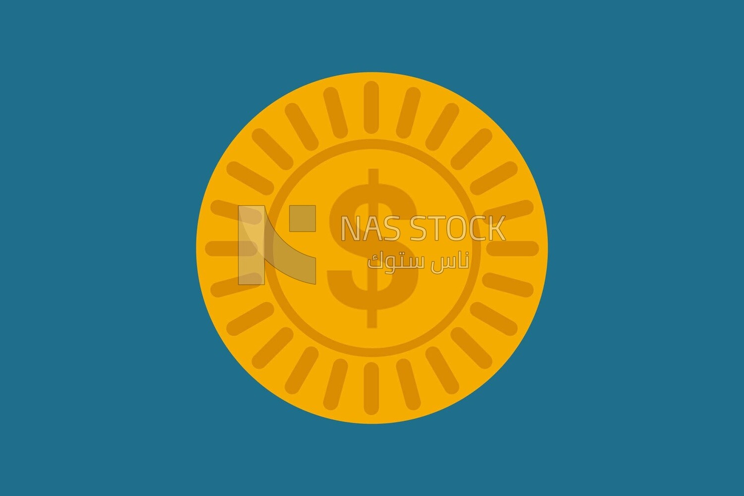 Coins, icons, templates and vector illustrator