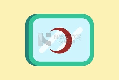 Emergency bag icon, icons and templates, vector illustrator