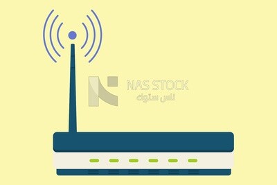 Wifi router icon, icons and templates, vector illustrator