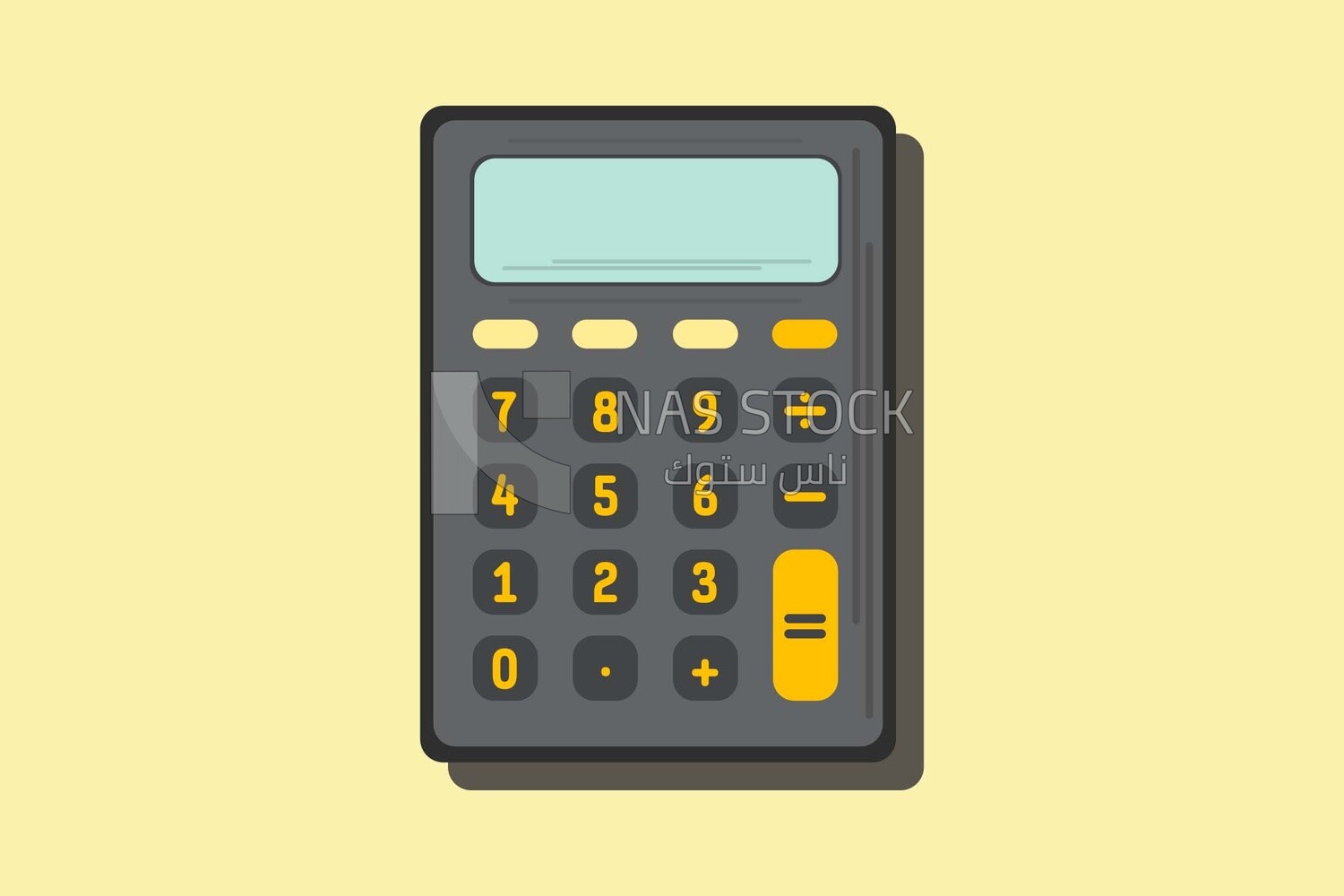 Calculator icon, graphics, icons, vector illustrator.