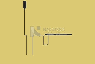 Lamppost icon, icons and templates, vector illustrator