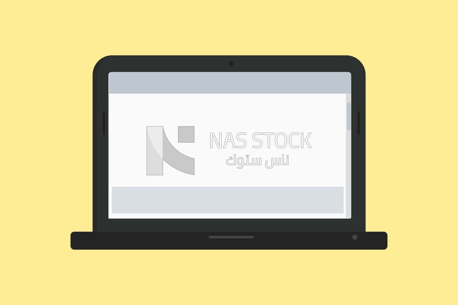 Computer screen, icons and templates, vector illustrator