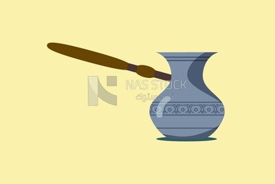 Turkish coffee maker icon, icons and templates, vector illustrator