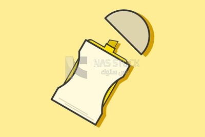 Perfume bottle, icons and templates, vector illustrator