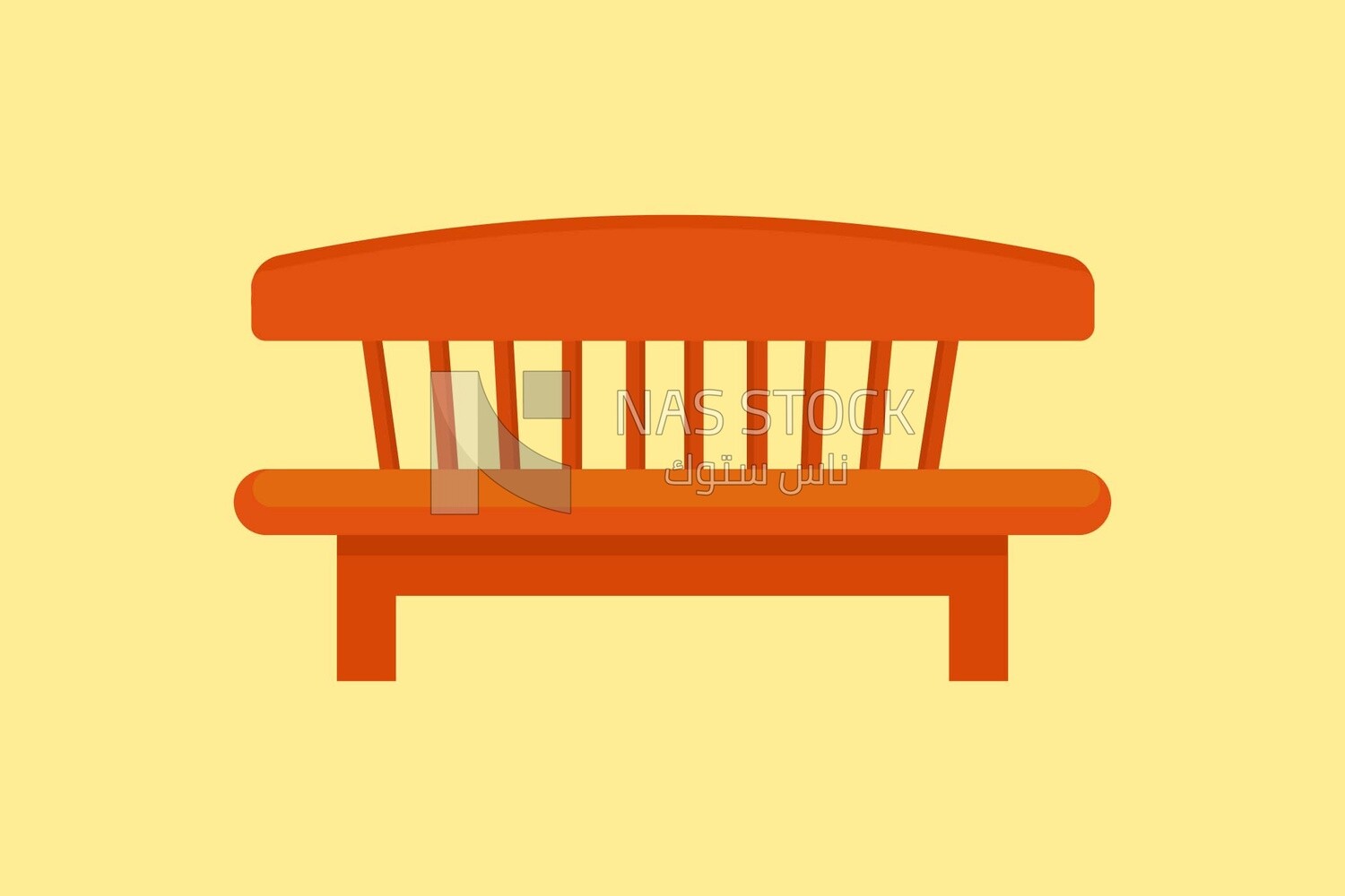 Bench icon, icons and templates, vector illustrator