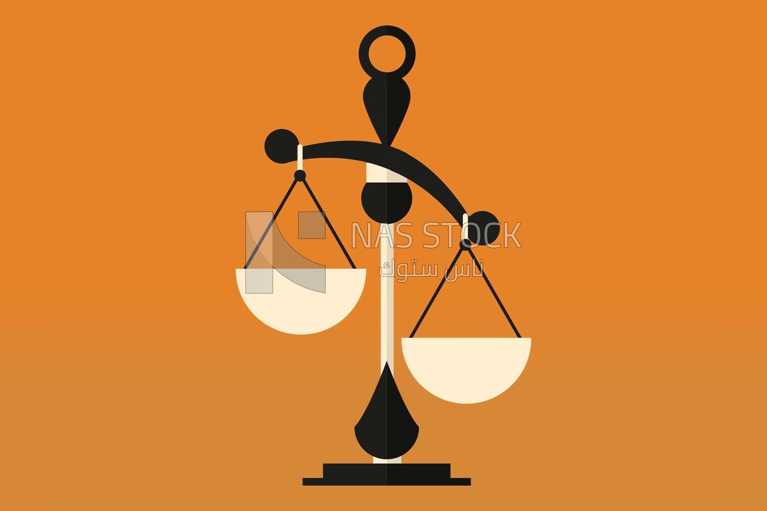 Justice scale icon, icons and templates, vector illustrator