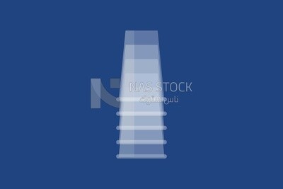 Plastic cups, icons and templates, vector illustrator