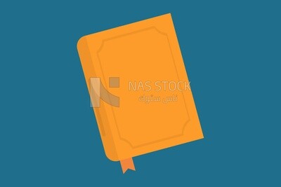 Quran book, graphics, icons, vector illustrator.