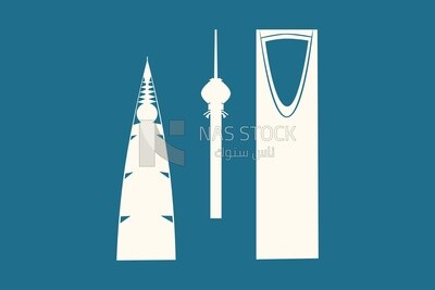 ابراج السعودية ، أيقونات ، فيكتور اليستريتور