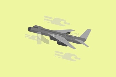 Plane, icons and templates, vector illustrator
