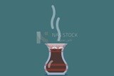 Cup of coffee, icons and templates, vector illustrator