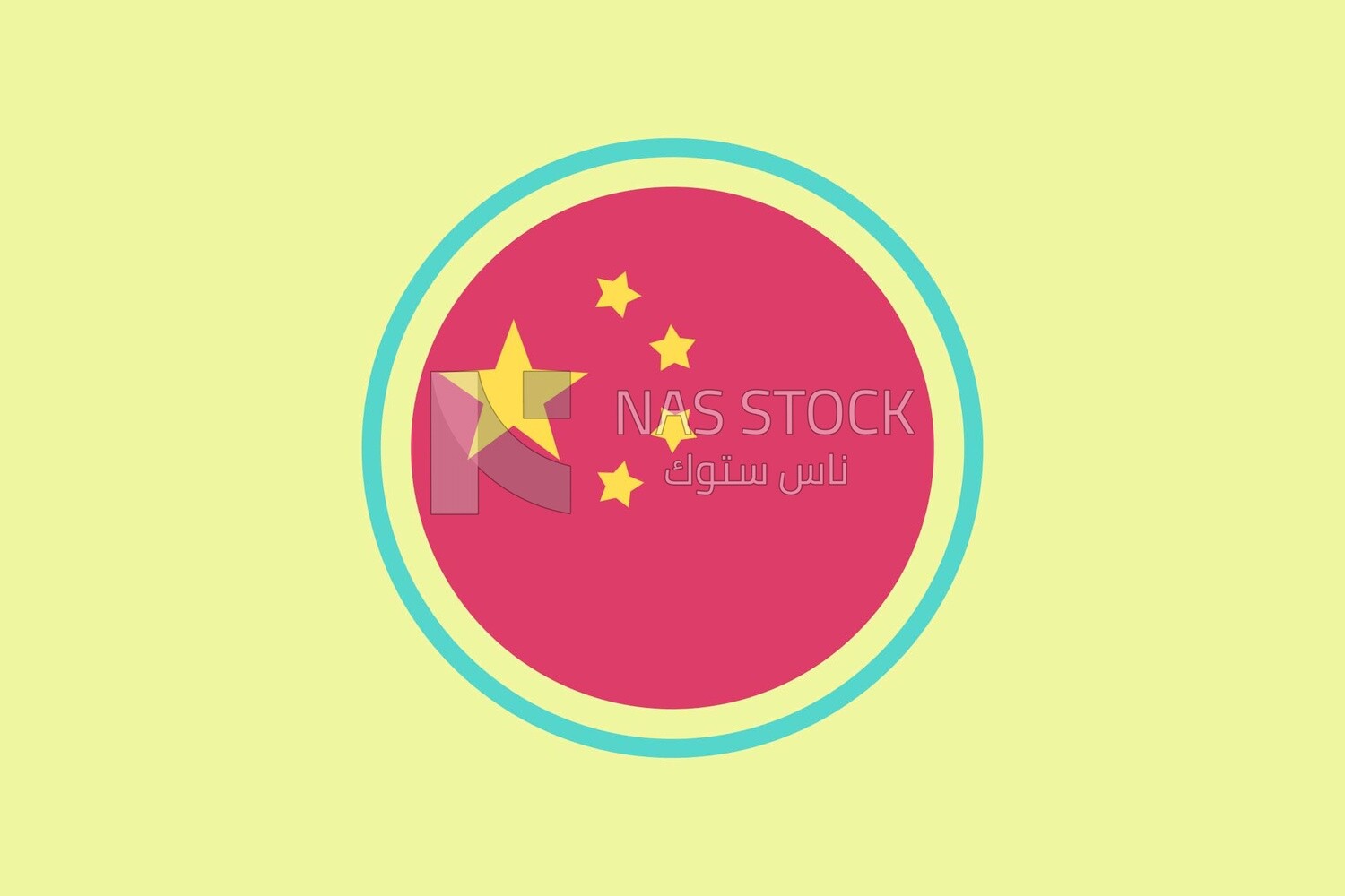 Ball with a stars on it, icons and templates, vector illustrator