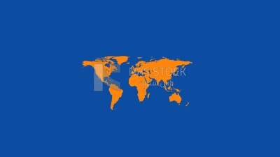 The globe, icons and templates, vector illustrator