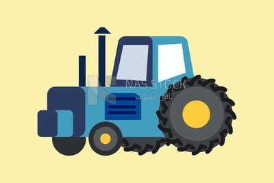 Tractor icon, icons and templates, vector illustrator
