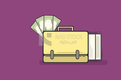 Business bag icon, icons and templates, vector illustrator