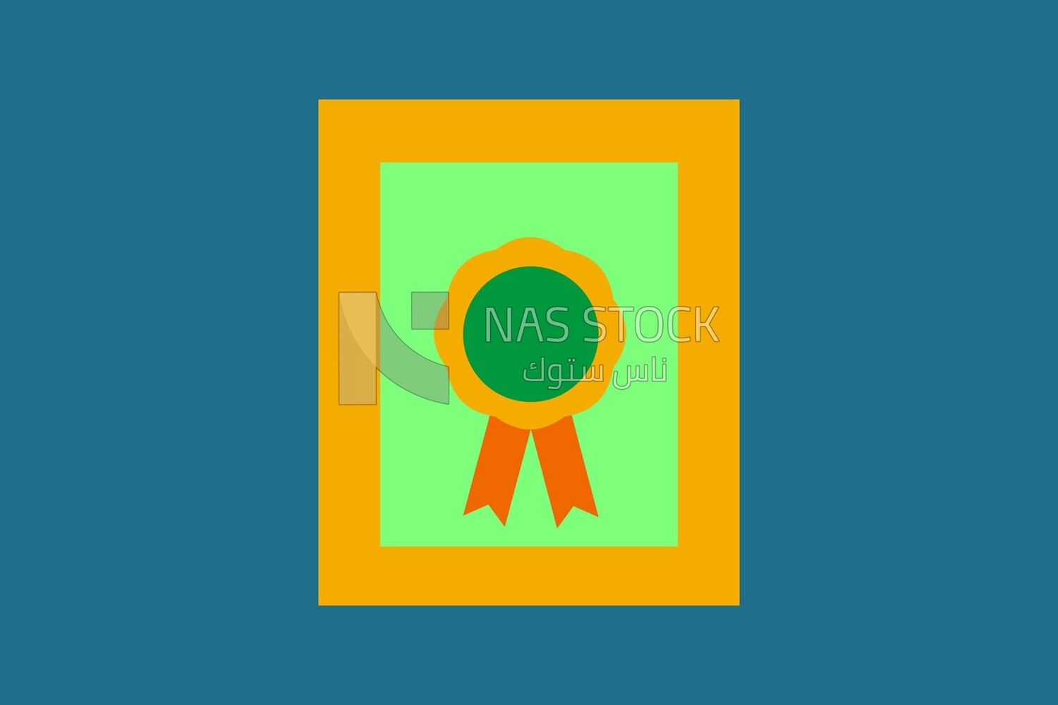 Golden medal, icons and templates, vector illustrator