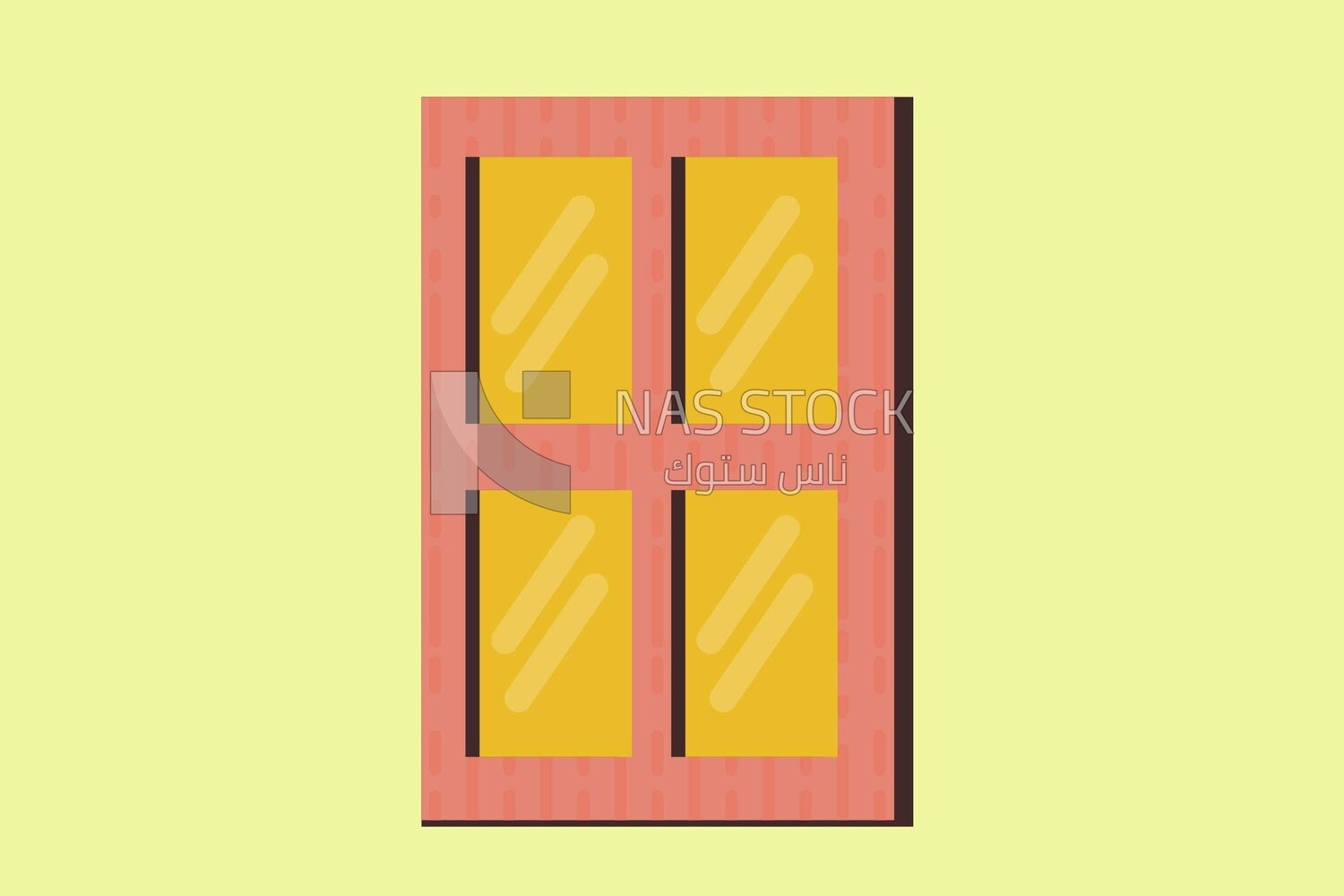Window, icons and templates, vector illustrator