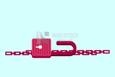 Lock, icons and templates, vector illustrator