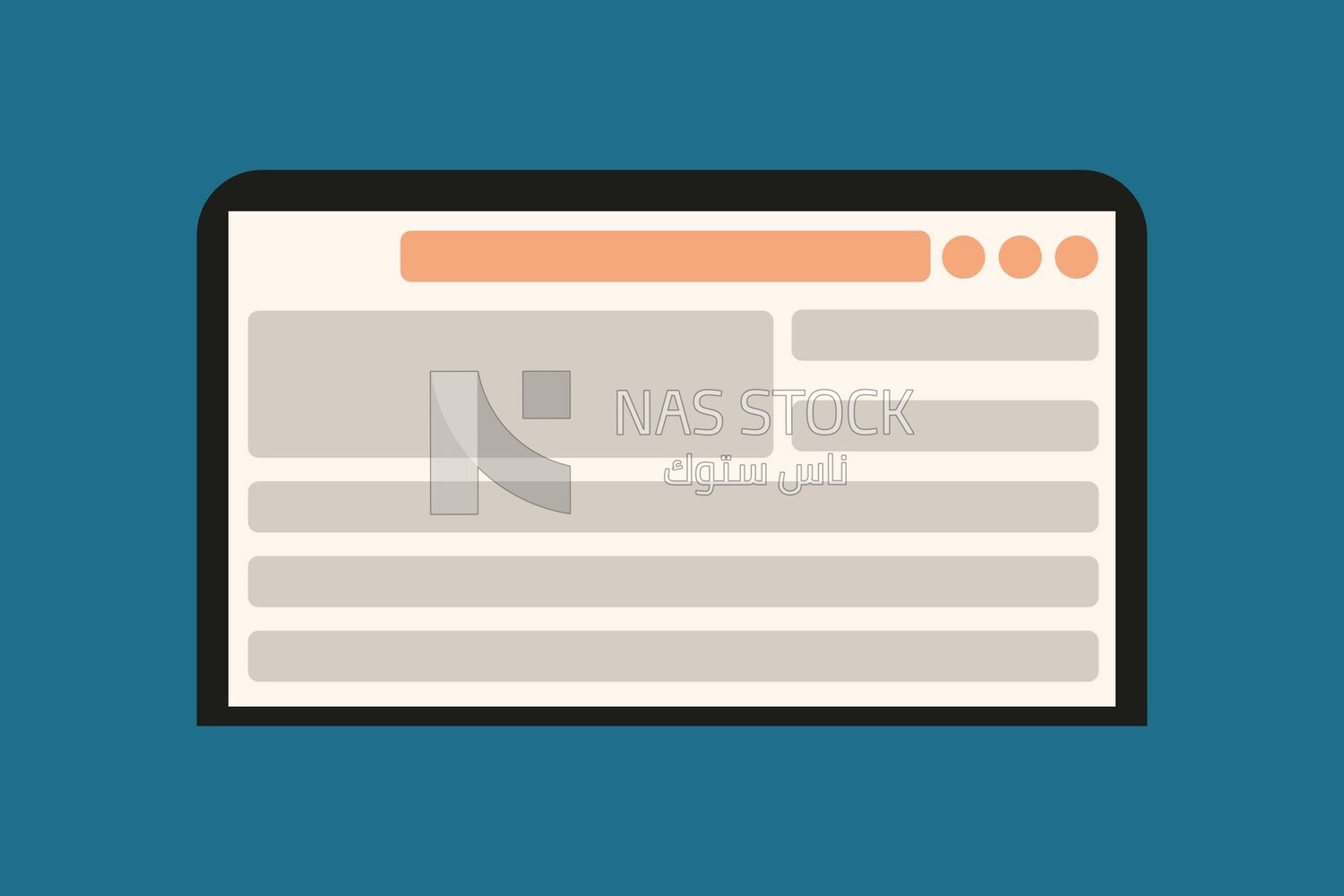 Newspaper icon, icons and templates, vector illustrator