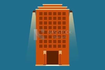 Building icon, icons and templates, vector illustrator