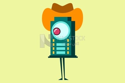 Baby toy, icons and templates, vector illustrator