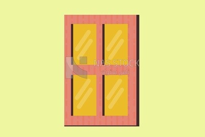 Window, icons and templates, vector illustrator