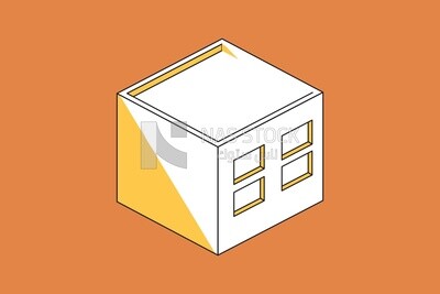 Building in a square shape