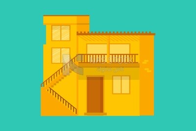 Modern two-storey house