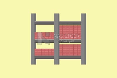 Storage shelves