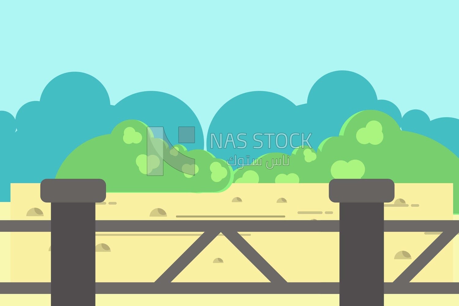 Background of Pasture