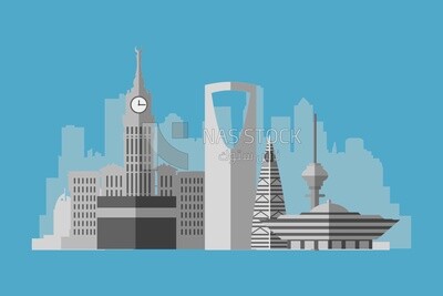Landmarks of the city of Riyadh