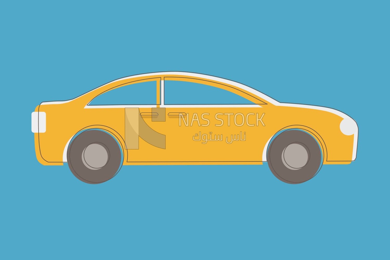 Yellow car