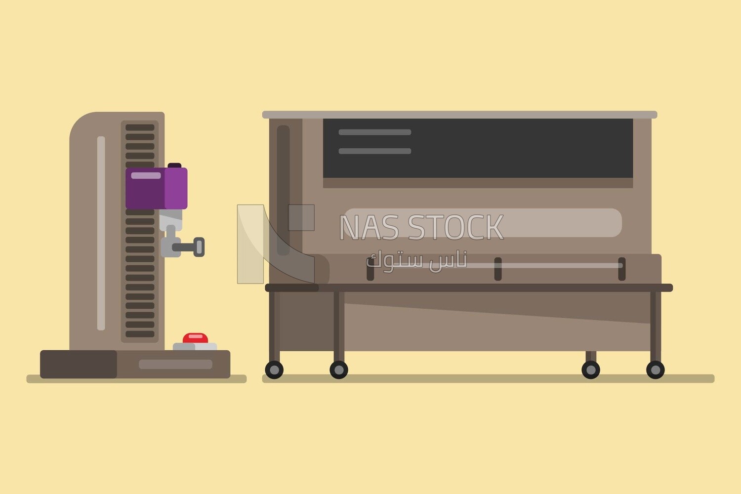Plastic industry machine