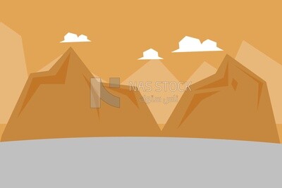 Background to landscape of Mountain