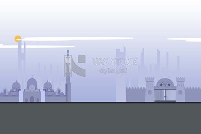 خلفية المدينة