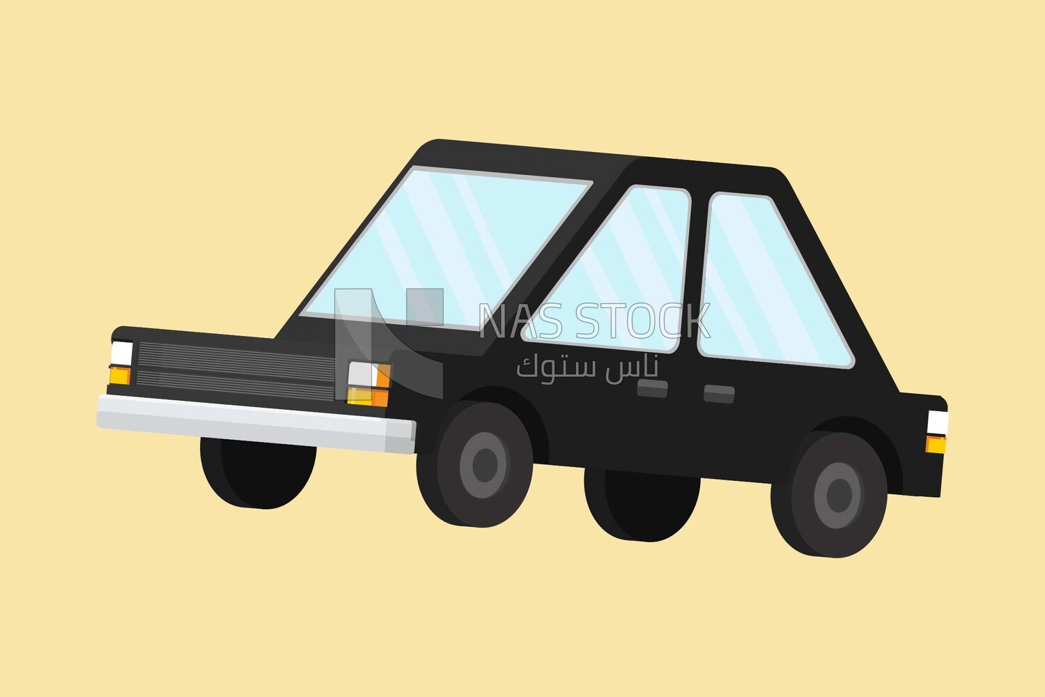 Black car