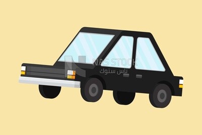 Black car