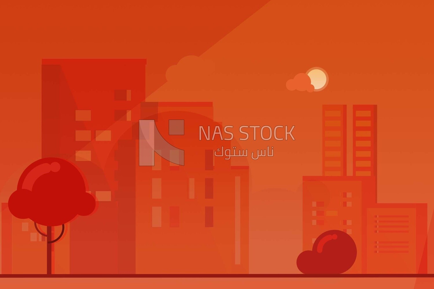 Background of city