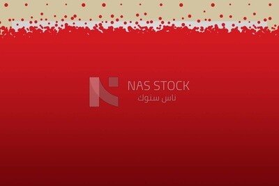 Red background