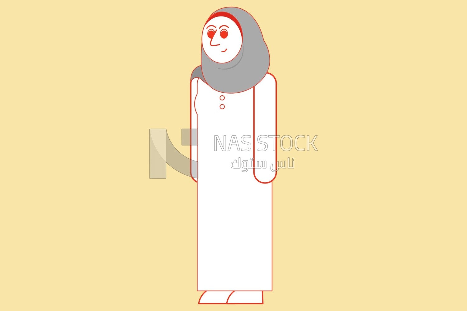 Veiled girl