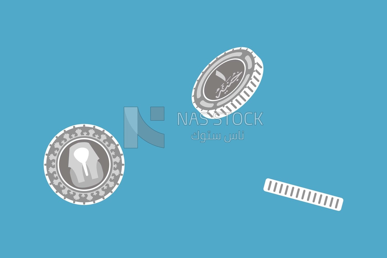Egyptian pound coin