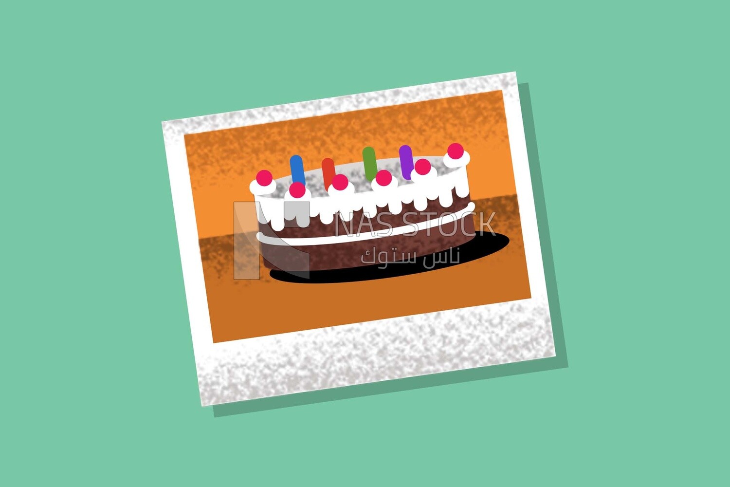 Photo of a chocolate cake