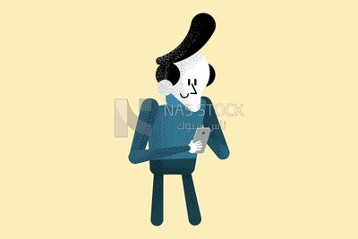 Someone who enjoys browsing their phone