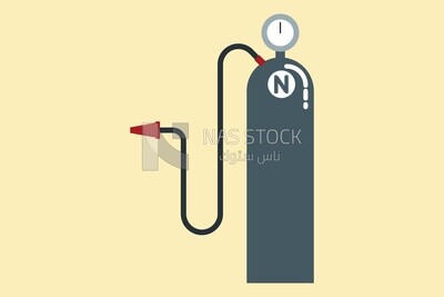 Nitrogen cylinder