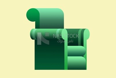 Green chair