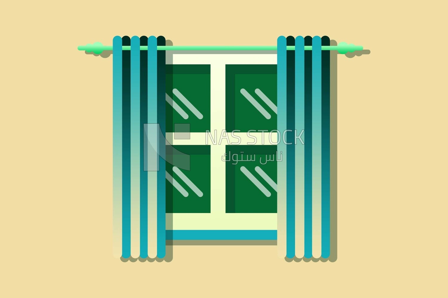 Glass window