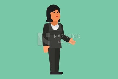 Woman employee